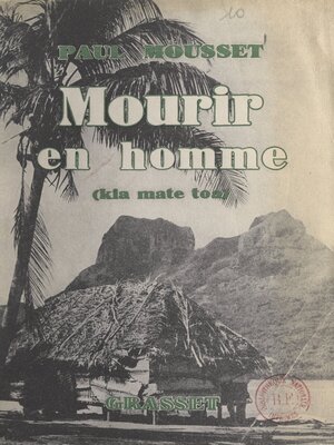cover image of Mourir en homme